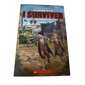 I Survived the Nazi Invasion, 1944 Graphic Novel Lauren Tarshis‎ Scholastic